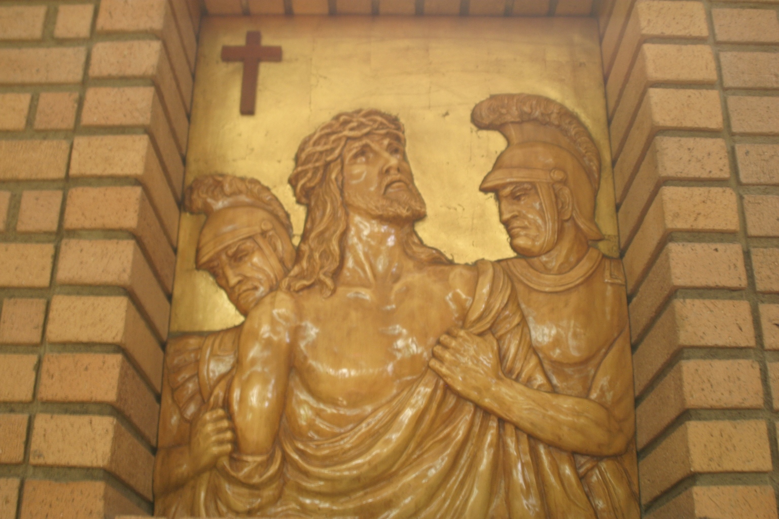 Vargas Collection, St. Joseph Chapel, Santa Teresita. Jesus is Stripped of his Garments.